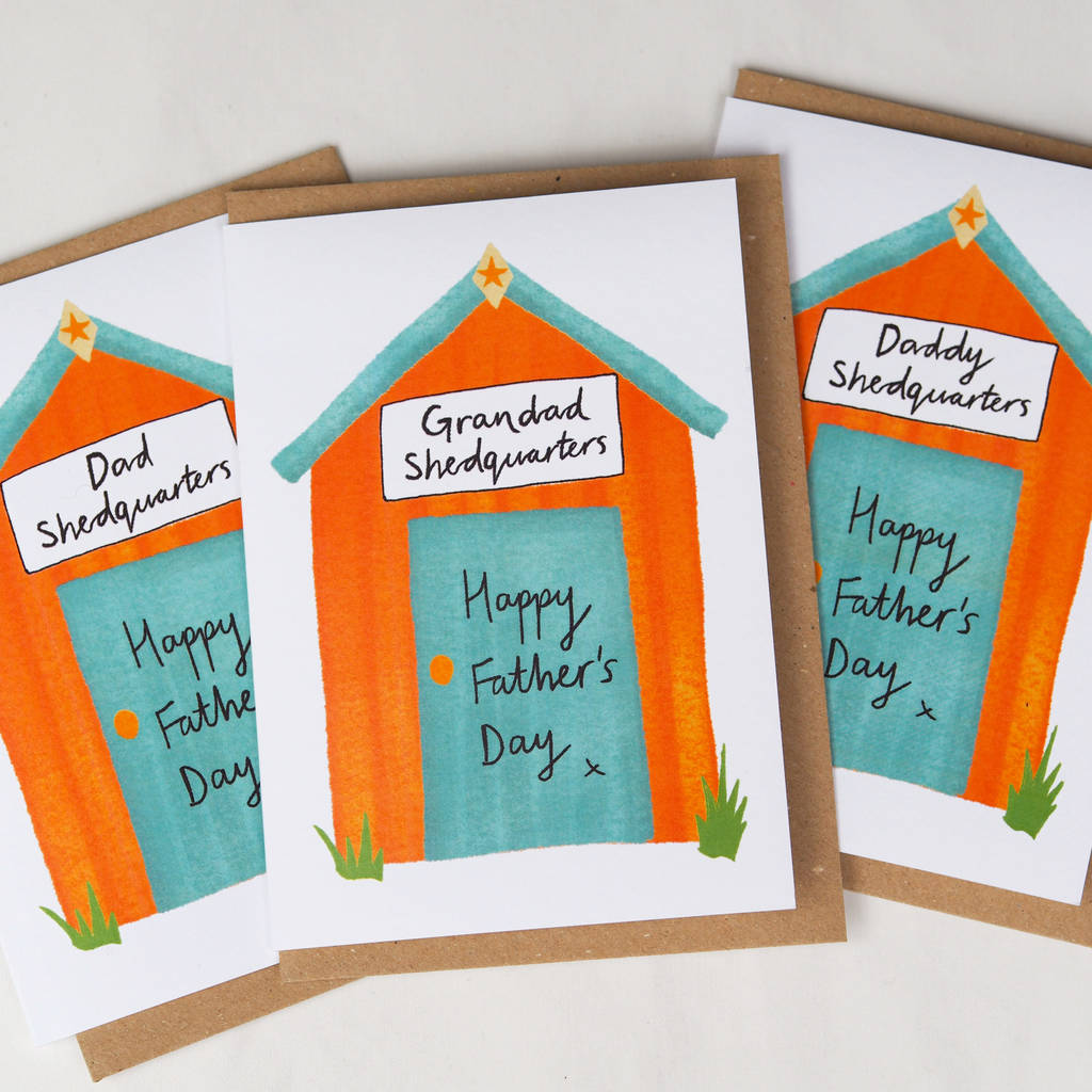 Shedquarters Funny Father's Day Card, 1 of 3