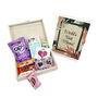 Personalised Botanical Vegan Chocolate Snacks Box, thumbnail 3 of 9