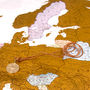 Scratch Europe Print With Coin, thumbnail 7 of 9
