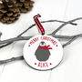 Personalised 'Merry Christmas' Penguin Bauble, thumbnail 3 of 7