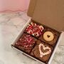 Valentines Four Brownie Letter Box Gift, thumbnail 2 of 2