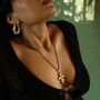 18 K Gold Cross Pendant Necklace Genesis, thumbnail 1 of 8