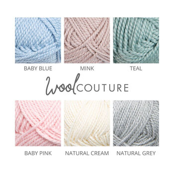 Baby Coat Intermediate Knitting Kit, 9 of 9