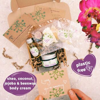 Pamper Mum Make Your Own All Natural Body Cream Gift, 3 of 10