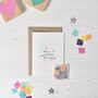 Personalised 'I'll Buy You A Dress' Confetti Card, thumbnail 2 of 6