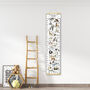 Personalised Abc Animal And Baby Height Chart, thumbnail 2 of 5