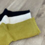 Pack Of Three Frilled Cuff Solesmith Socks, thumbnail 7 of 10