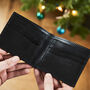 Personalised Leather Card Wallet With Contrast Stitch, thumbnail 7 of 12