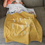 'Sleep Tight' Personalised Blanket For Child Or Baby, thumbnail 5 of 7