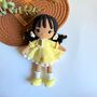 Handmade Crochet Black Doll, thumbnail 7 of 12