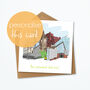 Personalised Manchester Greeting Card, Skyline Print, thumbnail 1 of 5