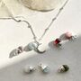 Gemstone With Meaning And Moon Charm Necklace, thumbnail 4 of 12
