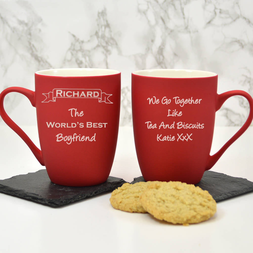 personalised boyfriend mug