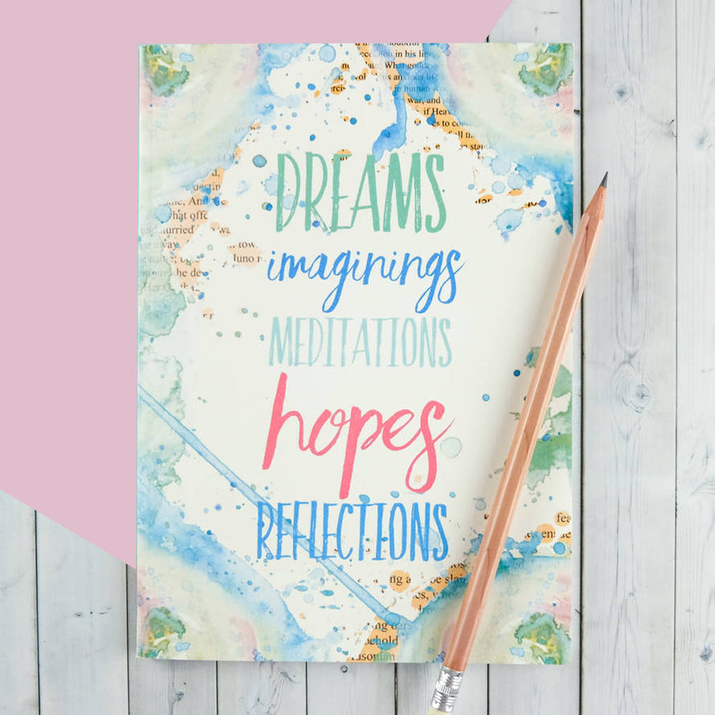 Writing 'Dreams And Imaginings' Notebook By Bookishly