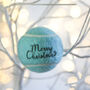 Vibrant Tennis Ball Christmas Bauble, thumbnail 2 of 10