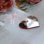Rose Gold Acrylic Heart Place Setting, thumbnail 7 of 8