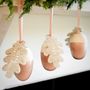Personalised Hollow Wooden Acorn Christmas Decoration, thumbnail 2 of 5