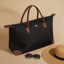 Personalised Large Nylon Tote Weekender Overnight Duffle Bag, thumbnail 1 of 4