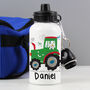Personalised Tractor Kids Water Bottle, thumbnail 1 of 4