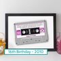 16th Birthday Print Birth Date Songs Gift Year 2010, thumbnail 1 of 12