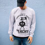 Everything Is Peachy Men’s Graphic Sweatshirt, thumbnail 1 of 3
