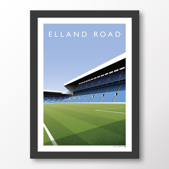 Leeds United Elland Road Revie/East Stand Poster, 7 of 7