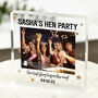 Personalised Hen Party Acrylic Photo Block, thumbnail 1 of 3