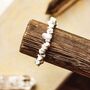Howlite Gemstone Chip Bracelet | Crystal Jewellery, thumbnail 2 of 3
