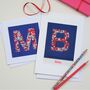 Liberty Print Initial Card, thumbnail 1 of 7