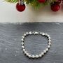 Chunky Sterling Silver Ball Bracelet, thumbnail 1 of 3