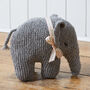 Cecily Elephant Vintage Knitting Pattern, thumbnail 1 of 2