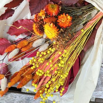Autumn Symphony Dried Flower Bouquet, 2 of 3