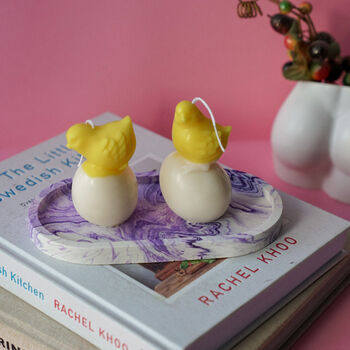 Baby Hen Easter Candle Set, 6 of 10