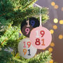 Personalised Significant Year Christmas Bauble, thumbnail 1 of 6