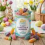 Personalised Fizzy Carrots And Bunnies Easter Sweet Tin, thumbnail 1 of 5
