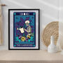 Tarot Gardener Lover Typographical Print, thumbnail 2 of 6