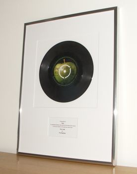 Framed First Dance Wedding Song: Original Vinyl Record, 12 of 12