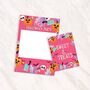 Personalised Pink Halloween Selfie Frame, thumbnail 2 of 7