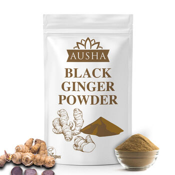 Ausha Black Ginger Powder 50g For Stamina Energy, 2 of 10