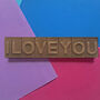 Chocolate I Love You Message, thumbnail 2 of 3
