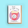 Popcorn Pun Card For Dad Or Daddy, thumbnail 2 of 3