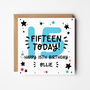 Ages 10 To 18 Blue Birthday Card, thumbnail 5 of 9