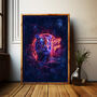 Easy Tiger Big Cat Artwork Framing Options Available, thumbnail 1 of 9