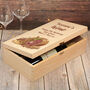 White Or Red Double Wine Bottle Gift Box, thumbnail 5 of 7