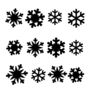 Set Of Mini Snowflake Stickers, thumbnail 3 of 4