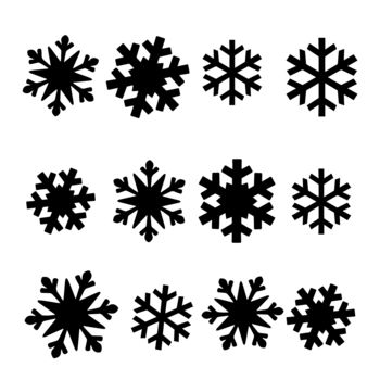 Set Of Mini Snowflake Stickers, 3 of 4