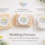 Two Mini Soap Wedding Favours Gift Set 25 Sets, thumbnail 4 of 4