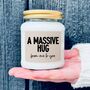 A Massive Hug From Me To You Scented Candle, thumbnail 1 of 10