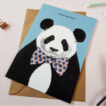 Safari Panda Birthday Card, 2 of 2