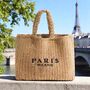 Hand Woven Paris Milano Summer Bag, thumbnail 2 of 5